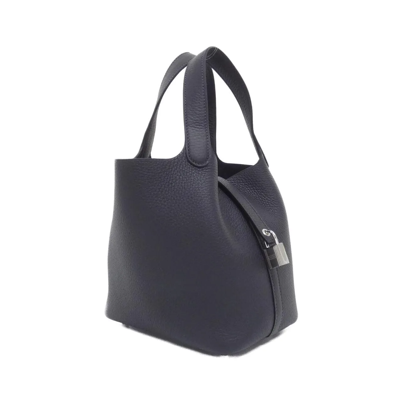 HERMES Picotin 056289CK Handbag Clemence