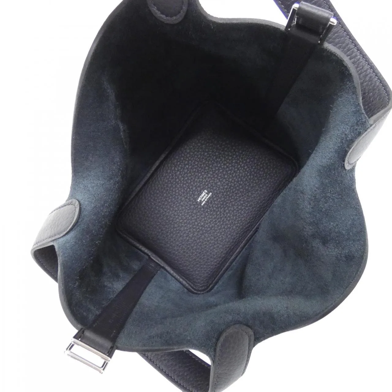 HERMES Picotin 056289CK Handbag Clemence Clemence Leather Unused - Thumbnail 5