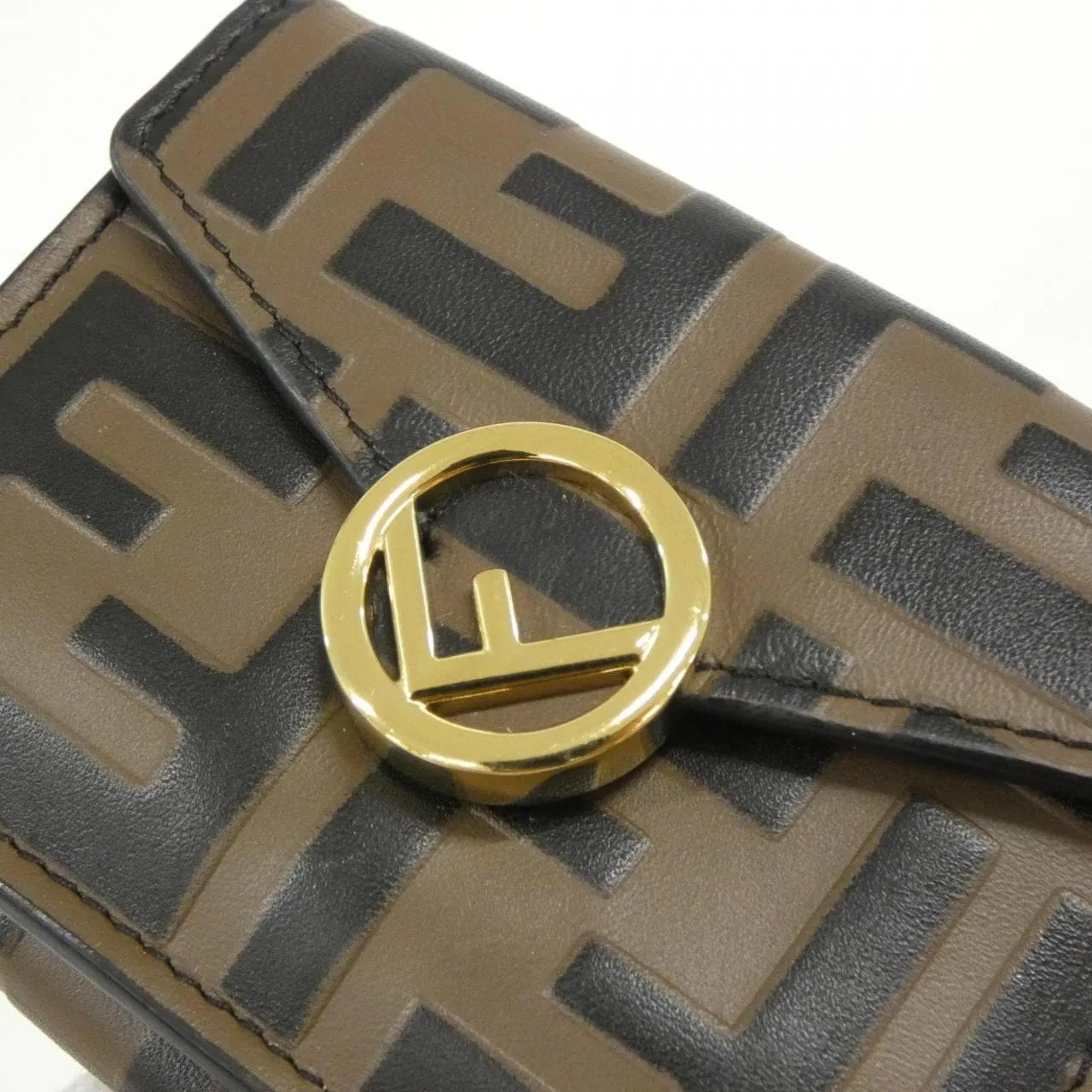 FENDI 8M0395 AAFM Wallet Black Rank A - Thumbnail 3