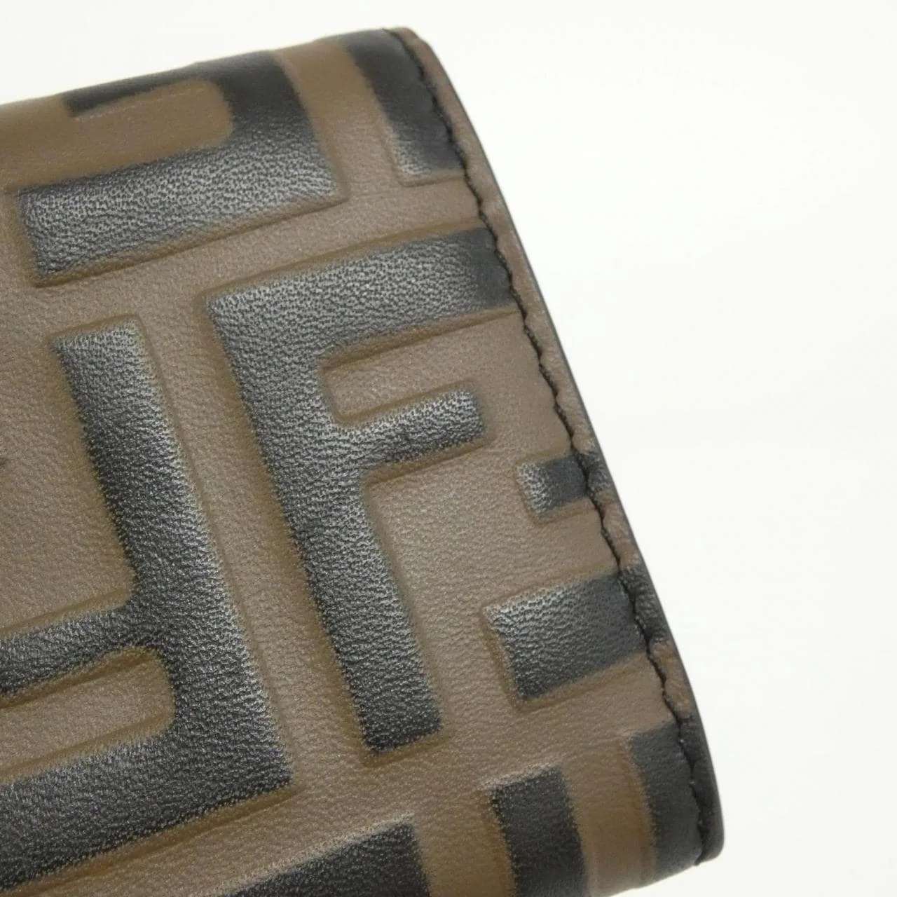 FENDI 8M0395 AAFM Wallet Black Rank A - Thumbnail 5