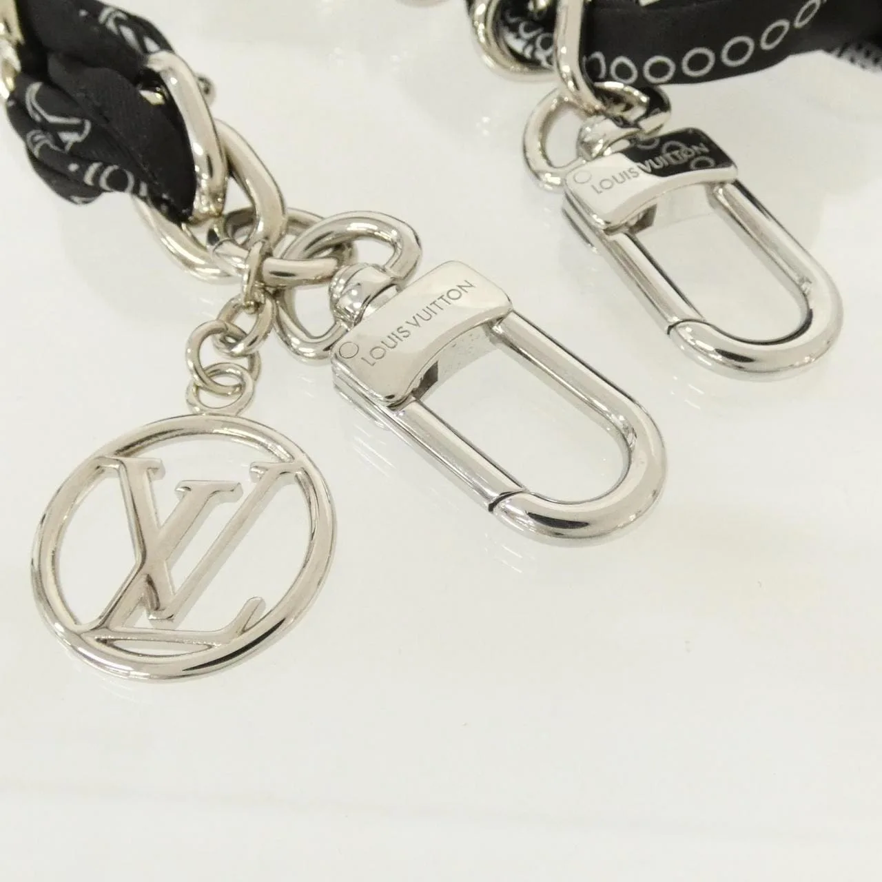 LOUIS VUITTON M02757 Key Case Black Rank A - Thumbnail 3