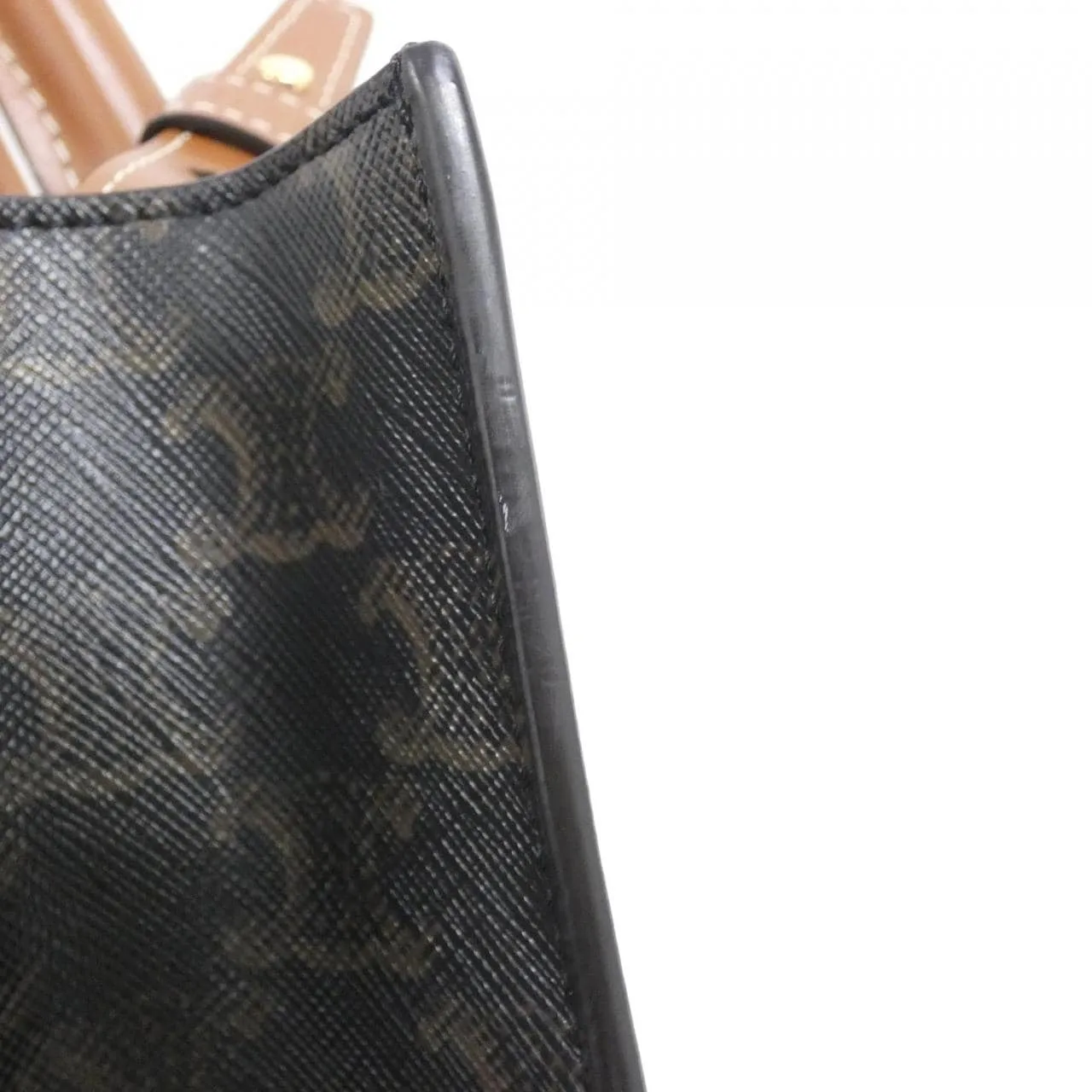 CELINE Cabas 191542BZK Handbag Canvas Black Canvas Rank A - Thumbnail 4