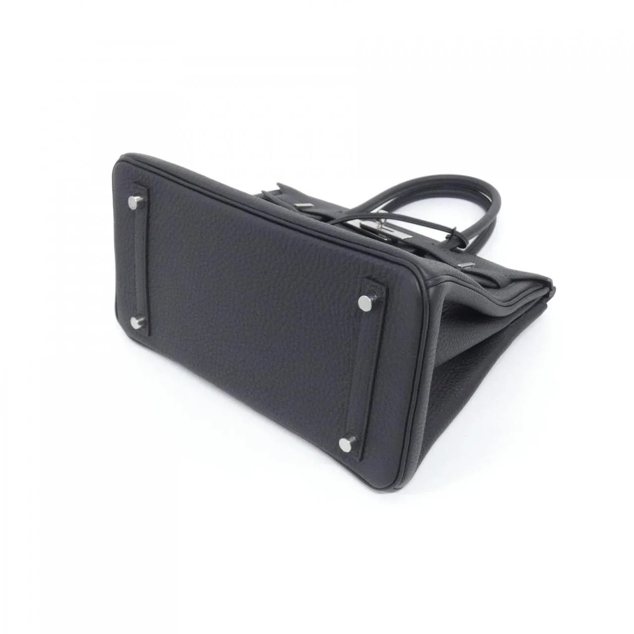 HERMES Birkin 030520CK Handbag Togo Black Togo Leather Unused - Thumbnail 3