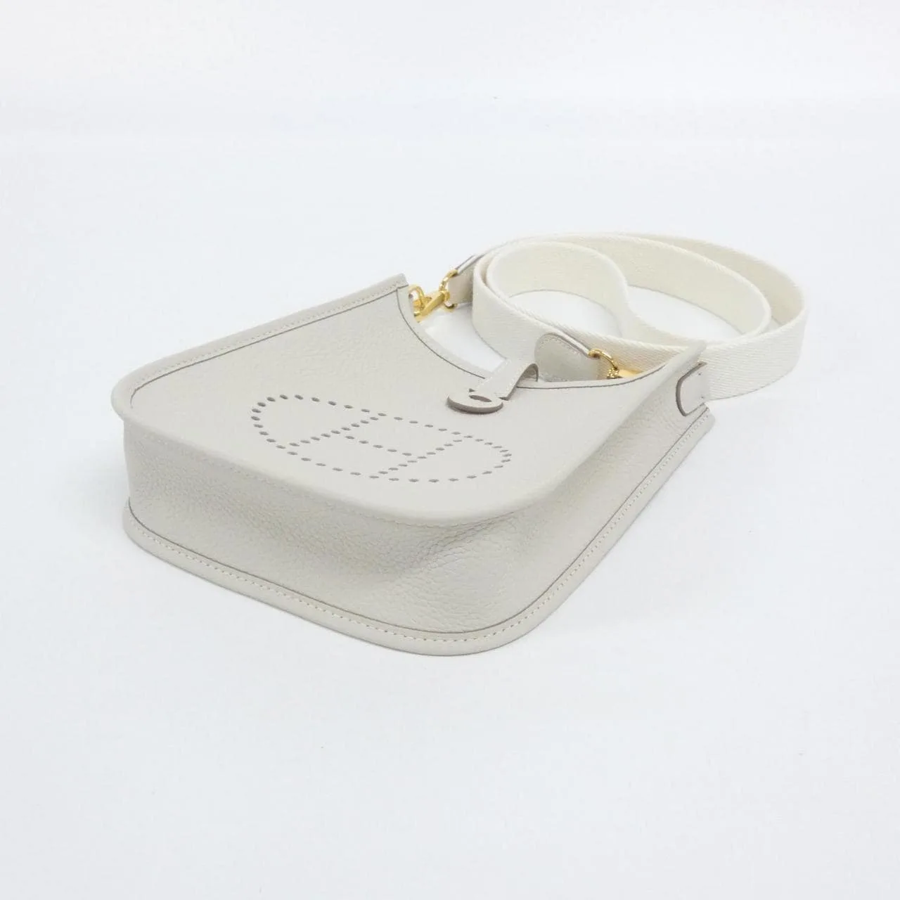 HERMES Evelyne 069426CC Shoulder Clemence Clemence Leather Unused - Thumbnail 3