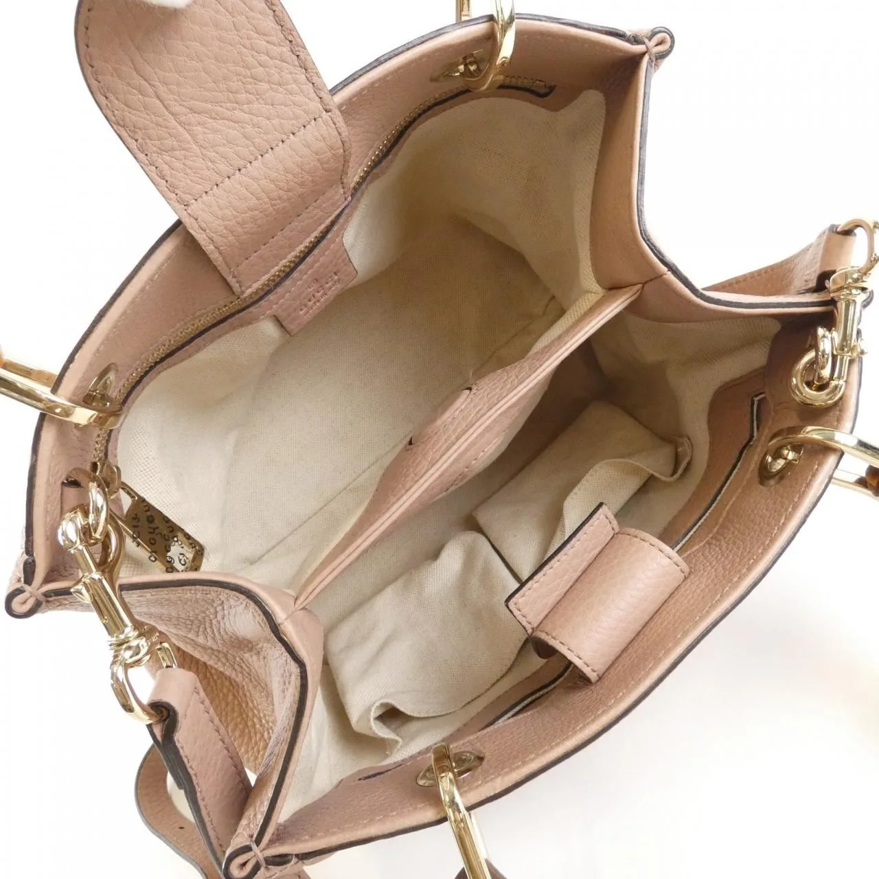 GUCCI 336032 A7M0G 手提包 皮革 黑色 皮革 中古品A - 縮圖 9