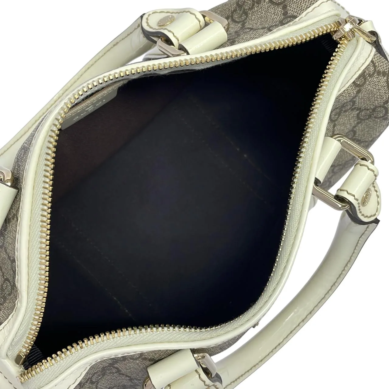 GUCCI 193604 波士頓包 金色 中古品A - 縮圖 9