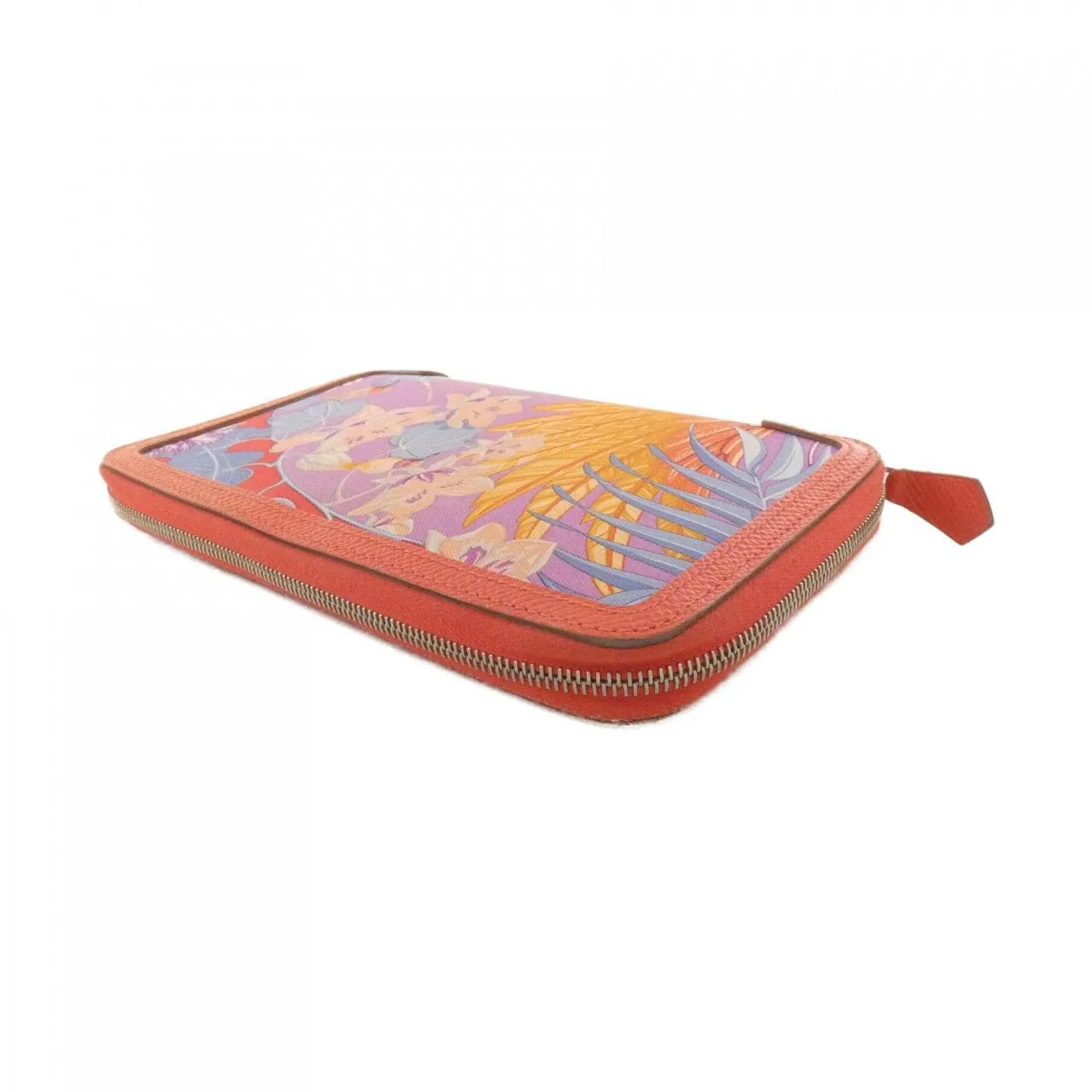 HERMES 068972CK Wallet Epsom Pink Epsom Leather Rank B - Thumbnail 3
