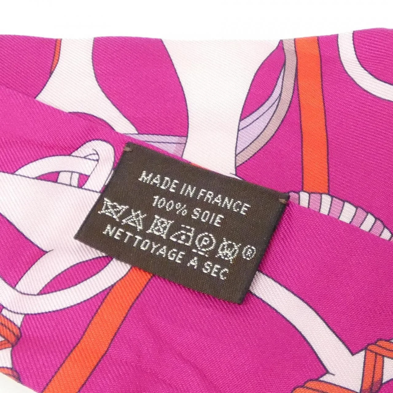 HERMES 063231S Scarf Black Rank A - Thumbnail 4