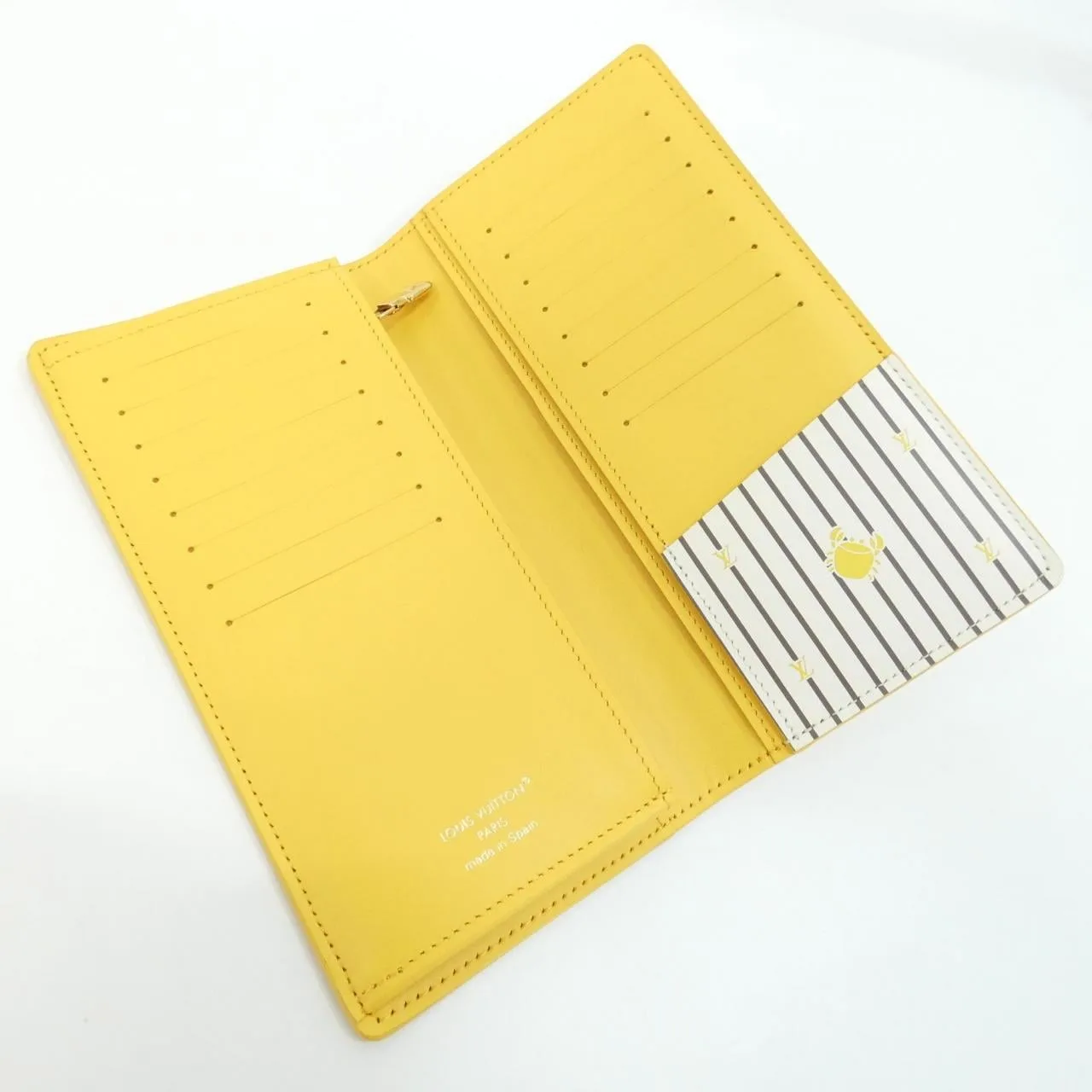 LOUIS VUITTON M25800 Wallet Epi Yellow Epi Rank A - Thumbnail 5