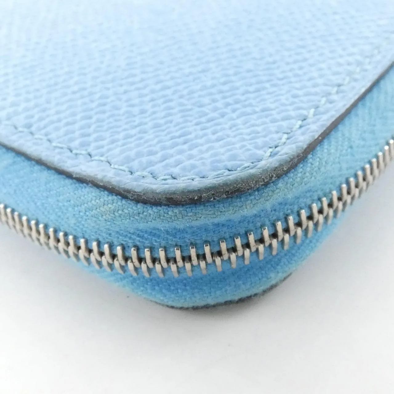 HERMES 080203CK Wallet Epsom Black Epsom Leather Rank B - Thumbnail 4