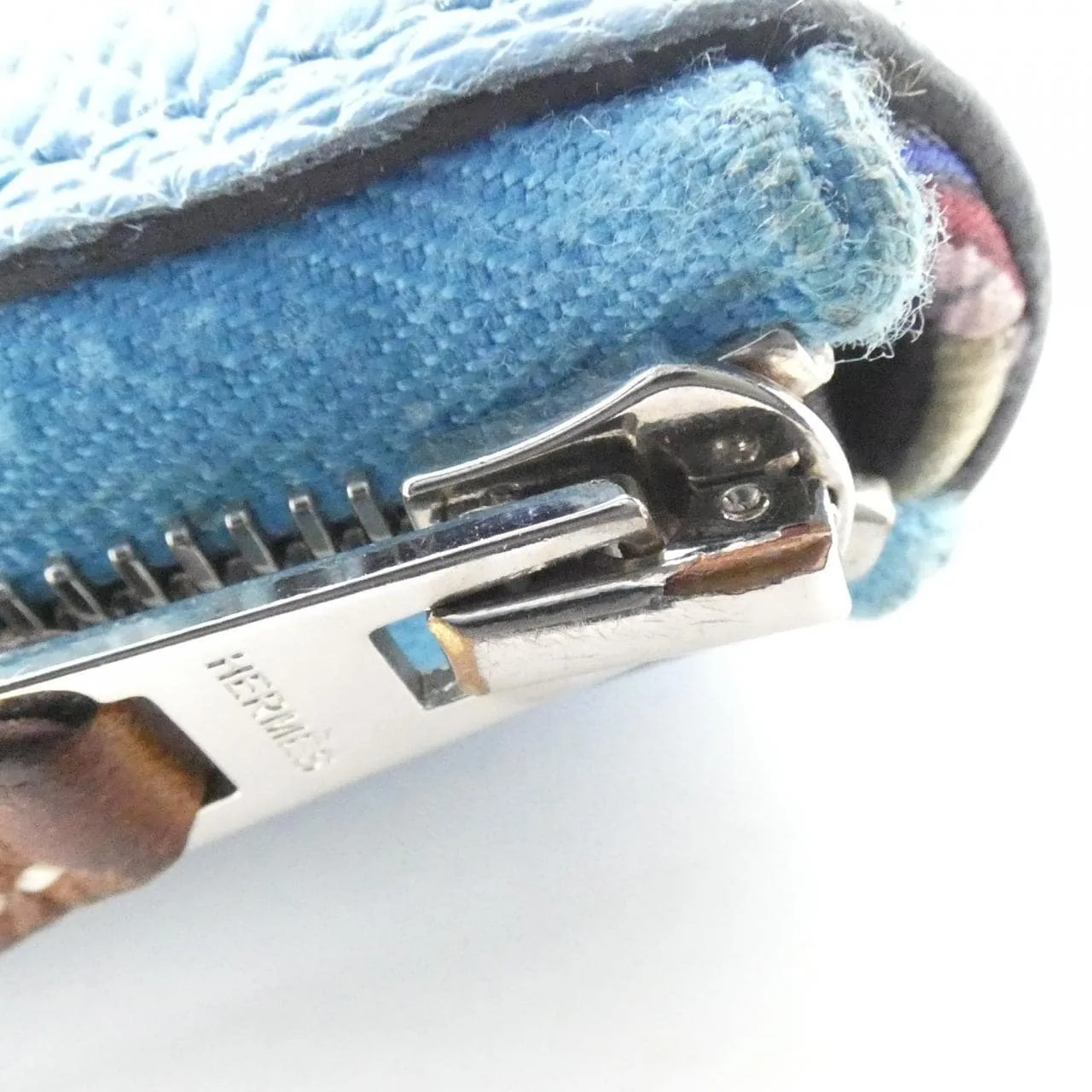 HERMES 080203CK Wallet Epsom Black Epsom Leather Rank B - Thumbnail 5