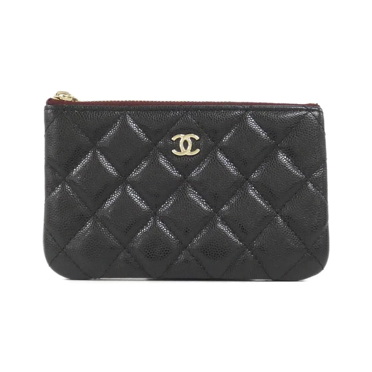 CHANEL 82365 Pouch Grained Calfskin