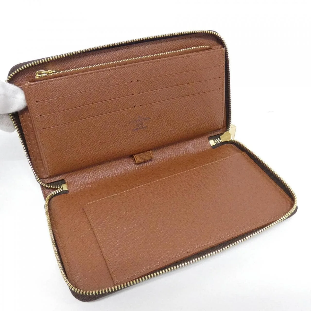 LOUIS VUITTON M60002 Wallet Monogram Black Monogram Rank A - Thumbnail 5