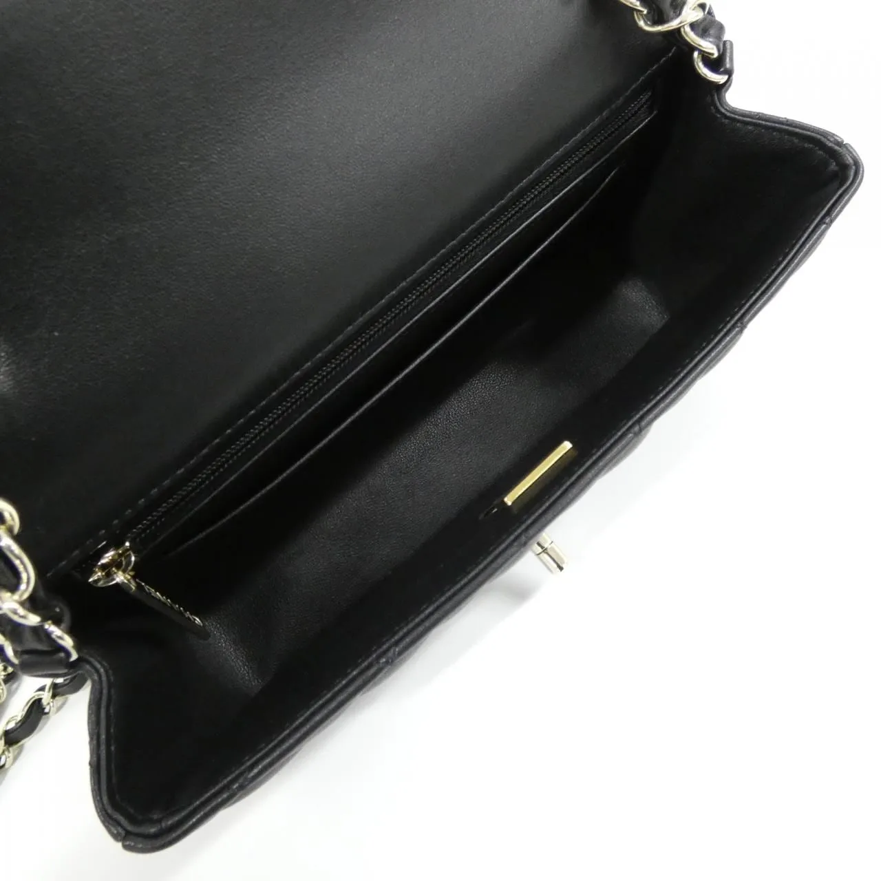 CHANEL Boy Chanel 69900 Shoulder Lambskin 黑色 羊皮 中古品A - 縮圖 6