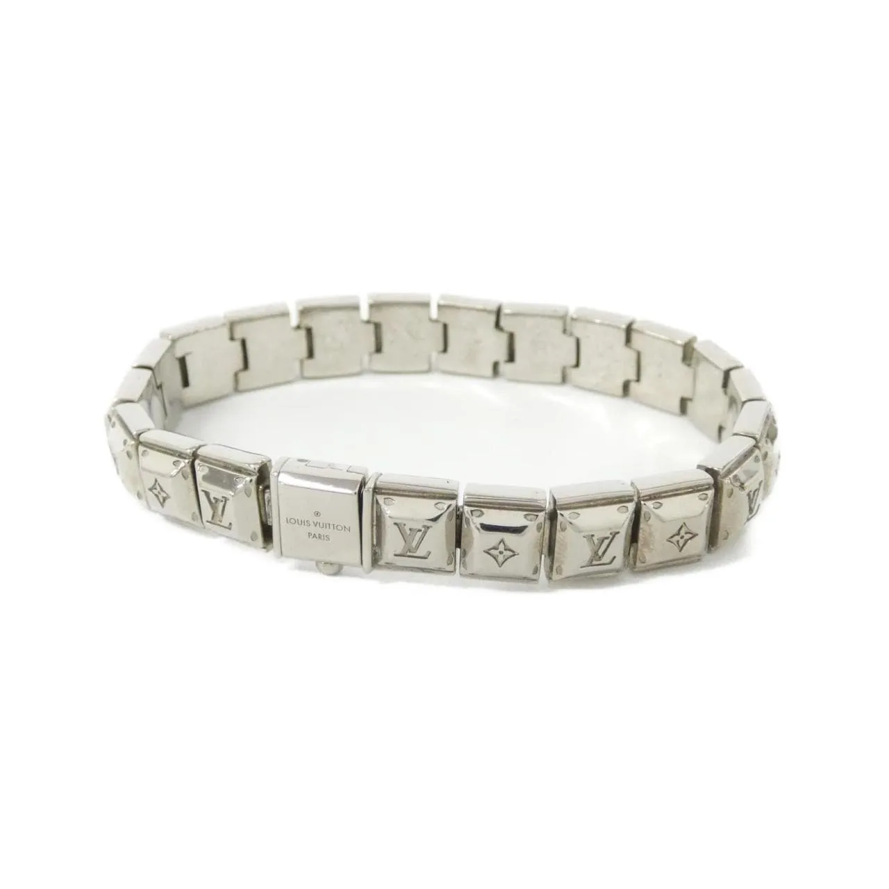 LOUIS VUITTON M64647 Accessories Lambskin Silver Lambskin Rank A - Thumbnail 2
