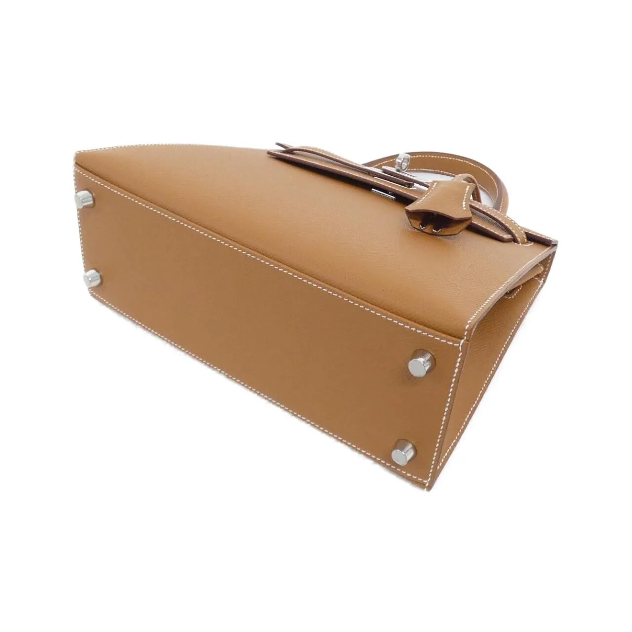 HERMES Kelly 038416CK Handbag Epsom Gold Epsom Leather Unused - Thumbnail 3