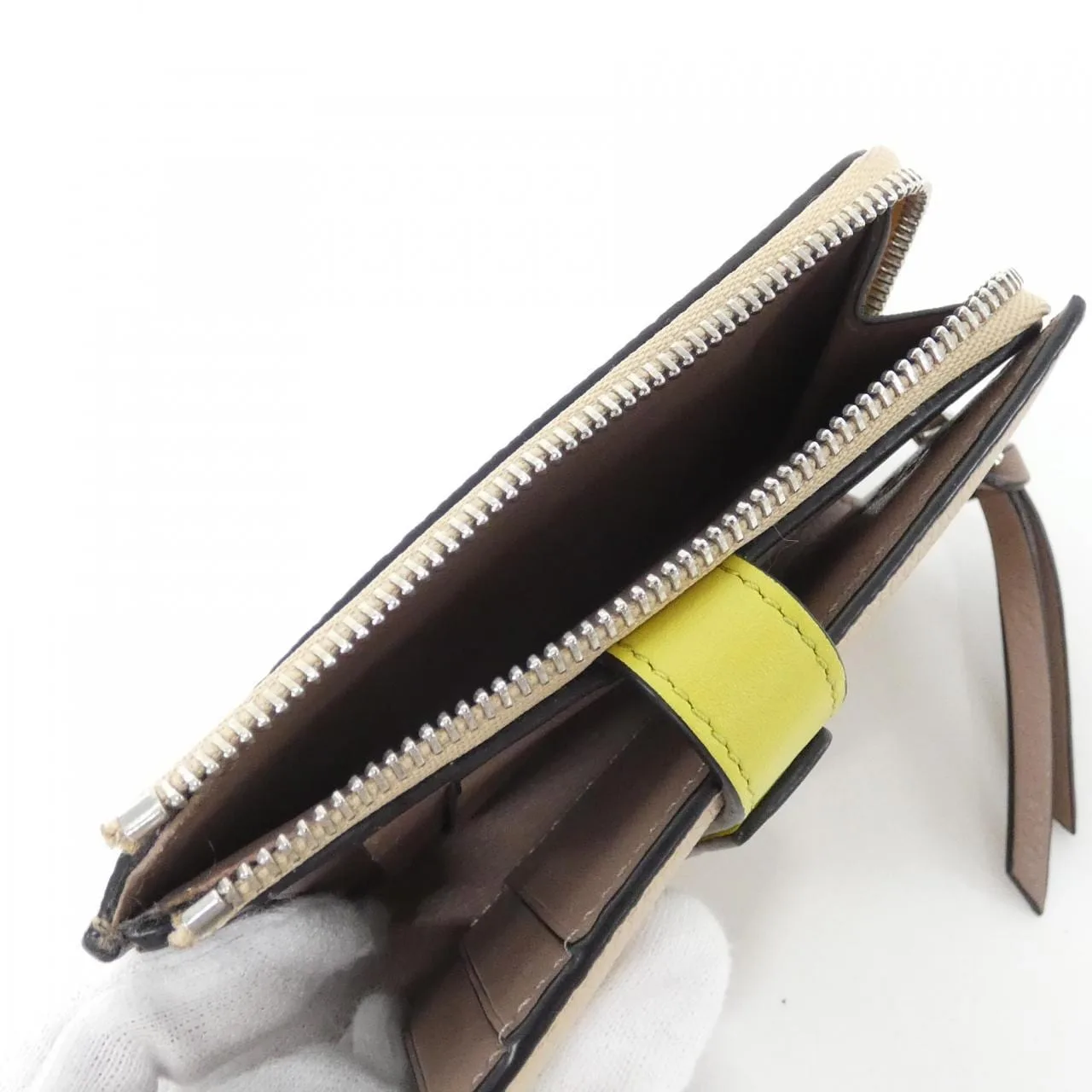 LOEWE C660P30X02 Wallet Black Rank A - Thumbnail 6