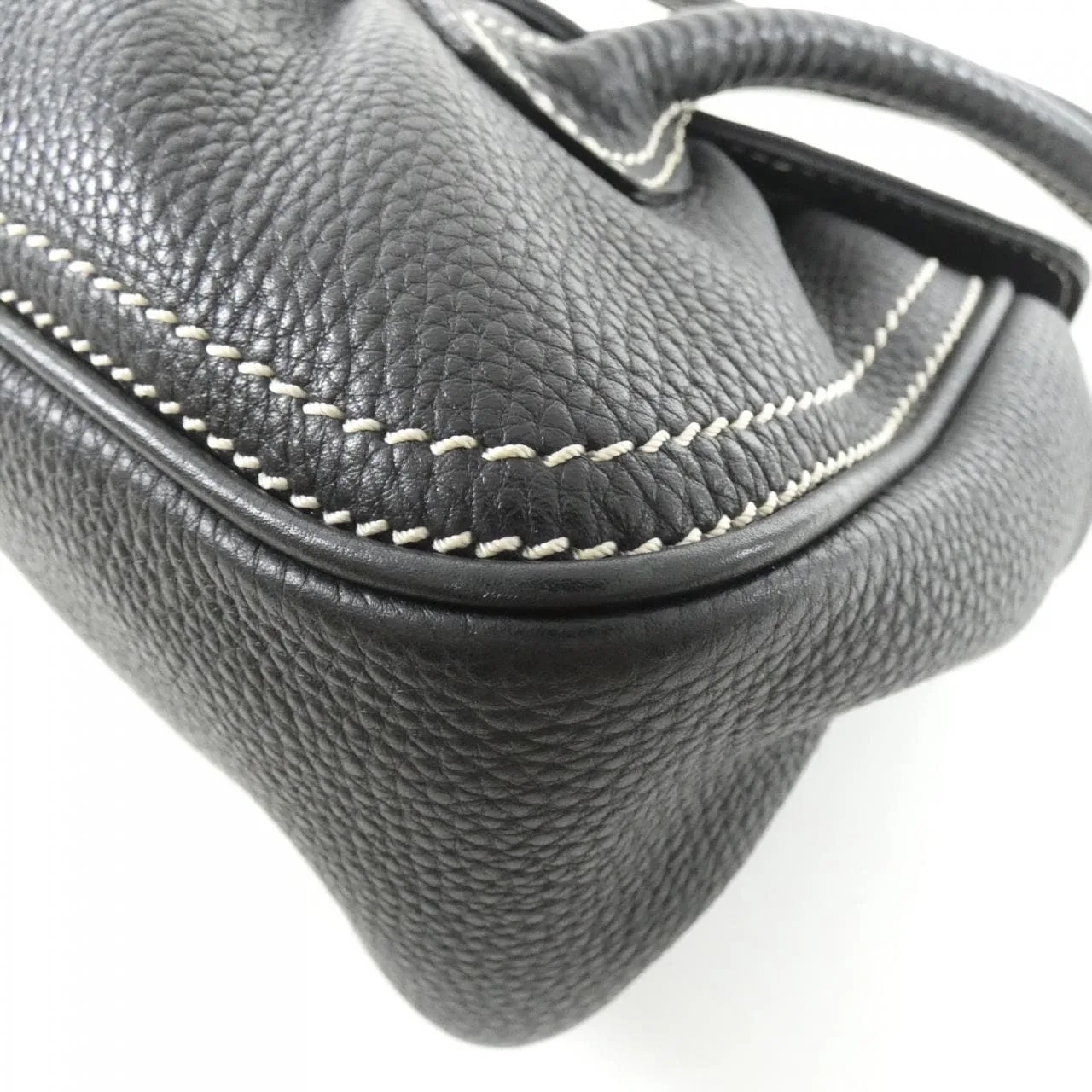 CELINE Shoulder Leather Black Leather Rank A - Thumbnail 3