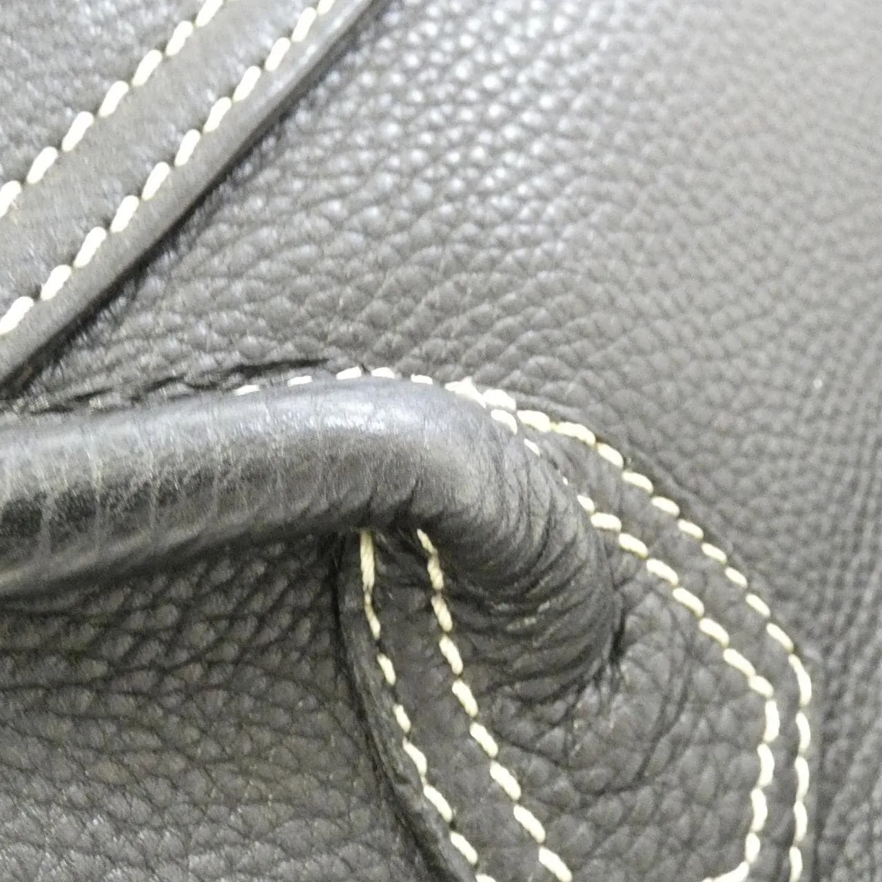 CELINE Shoulder Leather Black Leather Rank A - Thumbnail 5