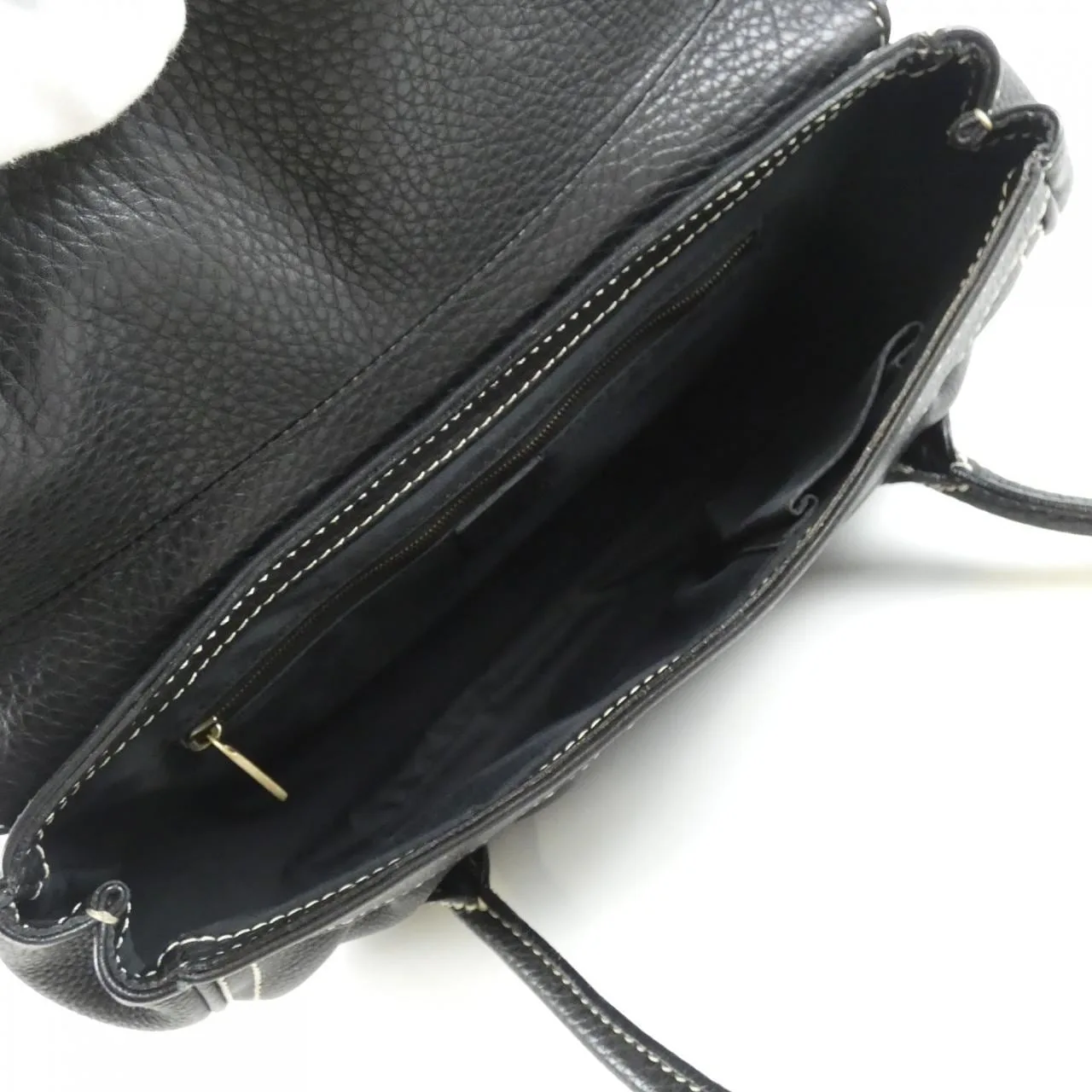 CELINE Shoulder Leather Black Leather Rank A - Thumbnail 7