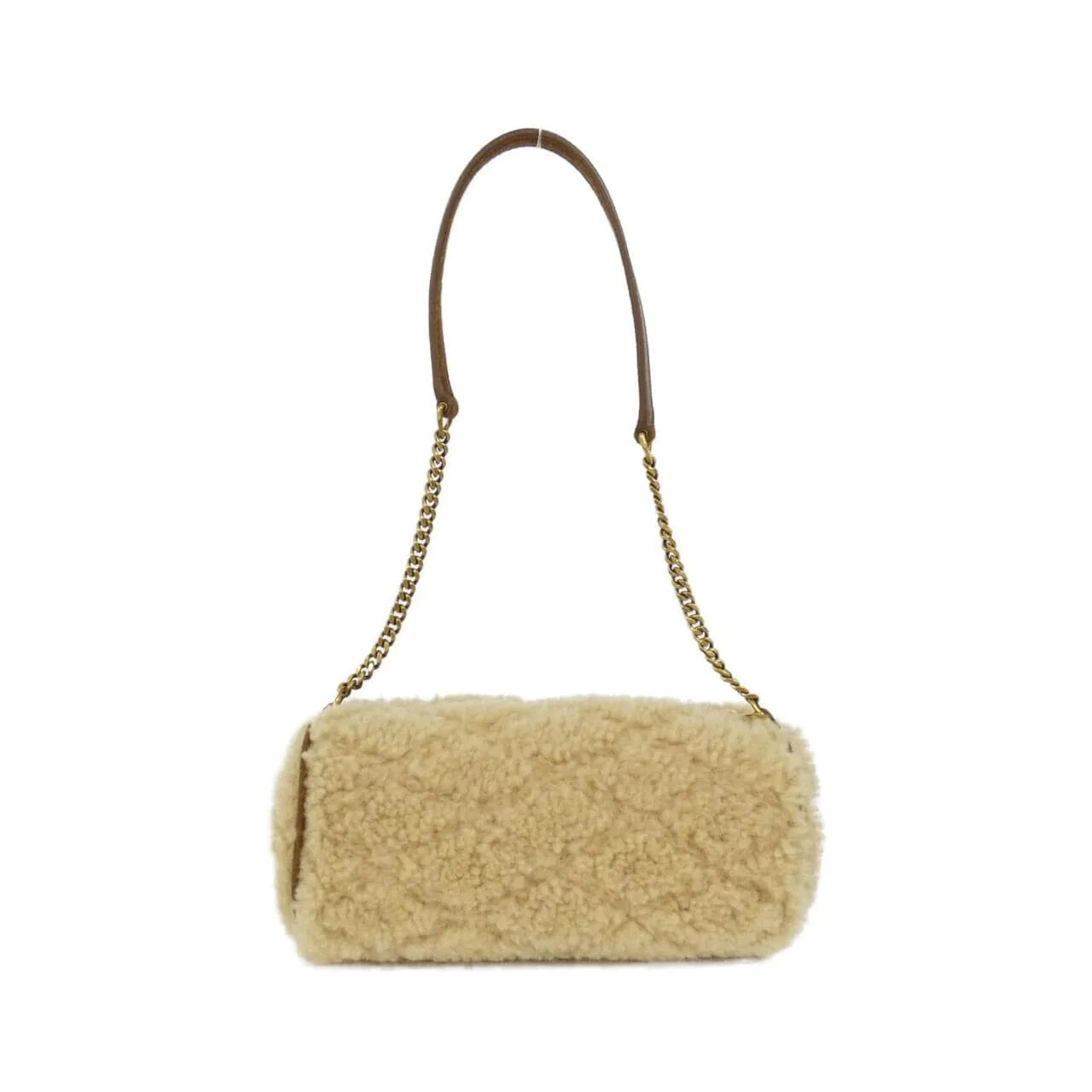 SAINT LAURENT 699703 GAAD1 肩背包 金色 中古品A - 縮圖 2