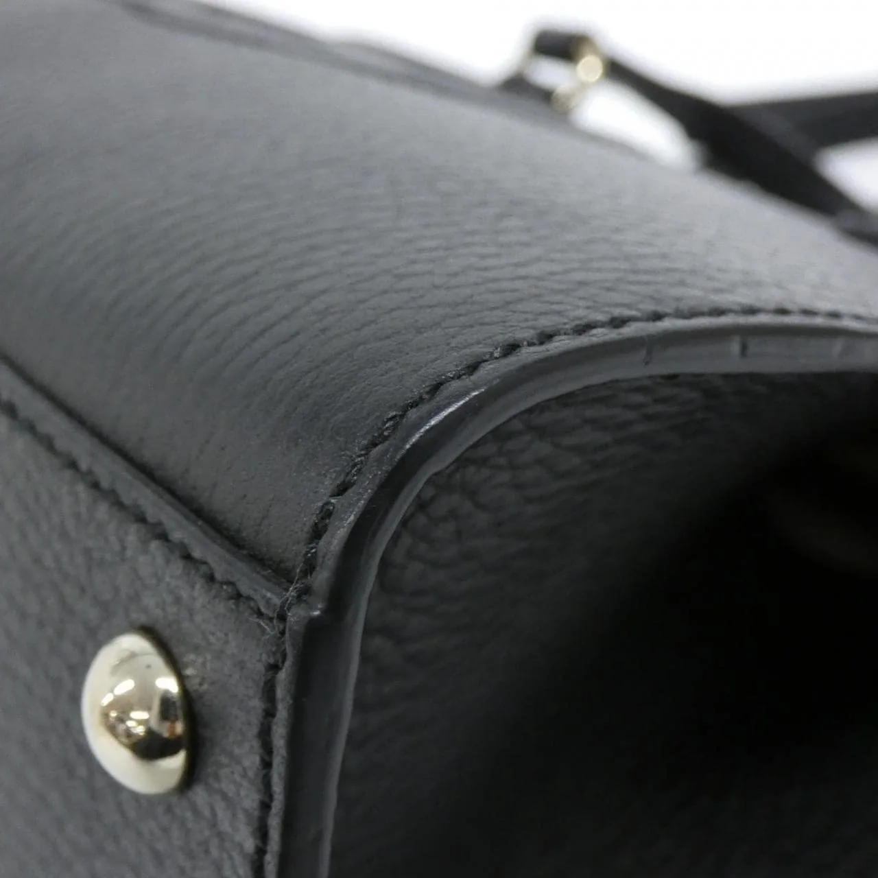 GUCCI 607722 CAO0G Handbag Leather Black Leather Rank A - Thumbnail 3