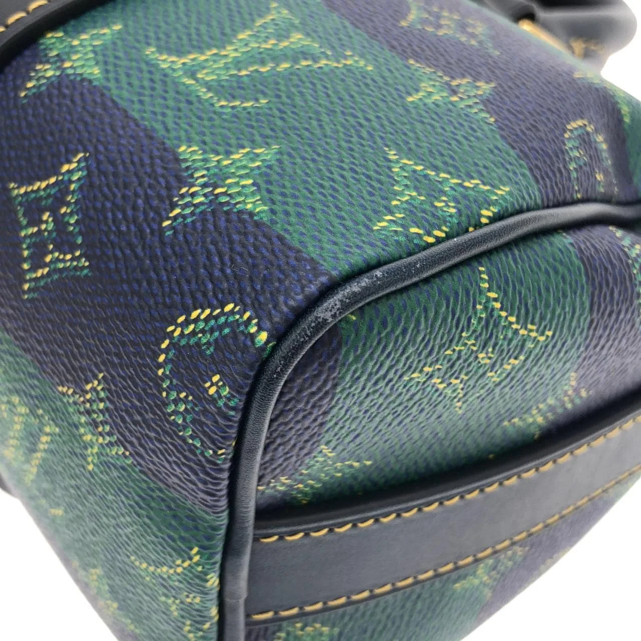 LOUIS VUITTON Keepall M25786 波士頓包 Monogram 金色 Monogram 中古品A - 縮圖 3