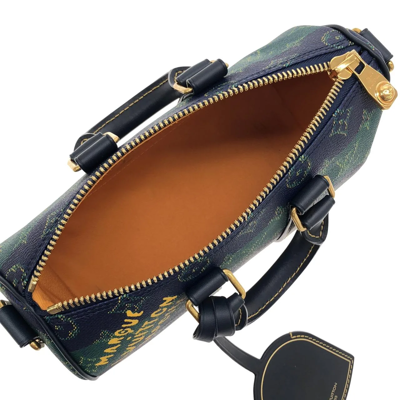 LOUIS VUITTON Keepall M25786 波士頓包 Monogram 金色 Monogram 中古品A - 縮圖 8