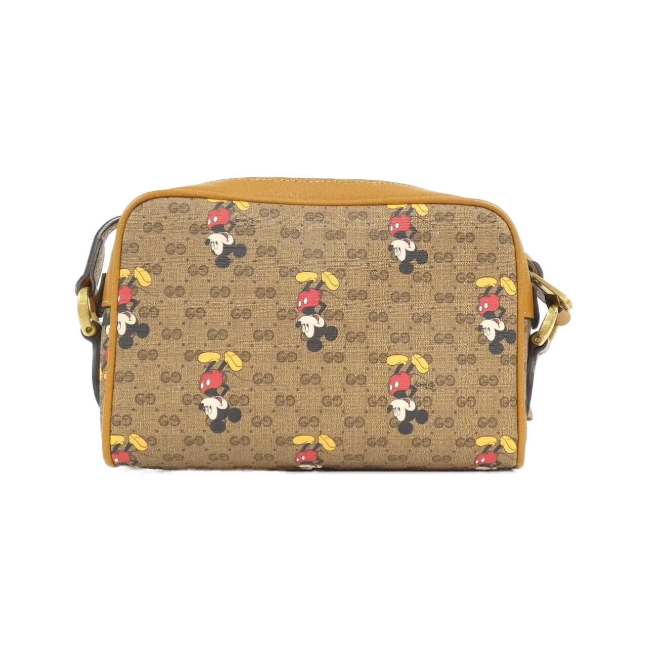 GUCCI Horsebit 1955 602536 HWUBM Shoulder Leather 黑色 皮革 中古品A - 縮圖 2