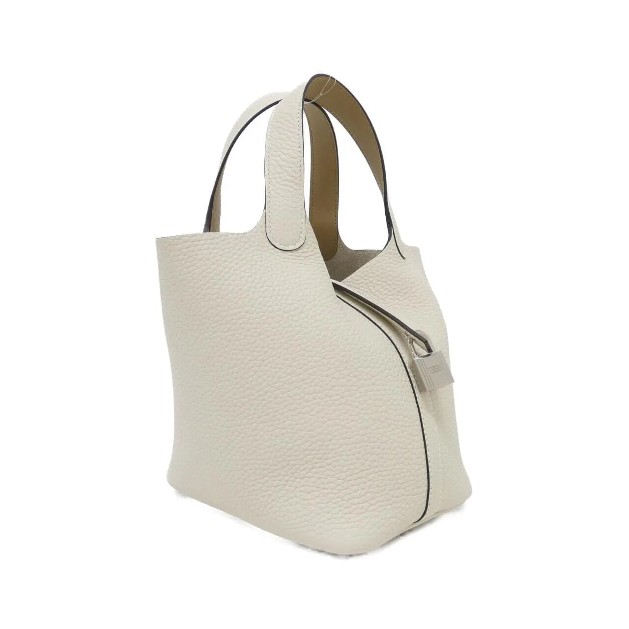 HERMES Picotin 069560CK Handbag Clemence