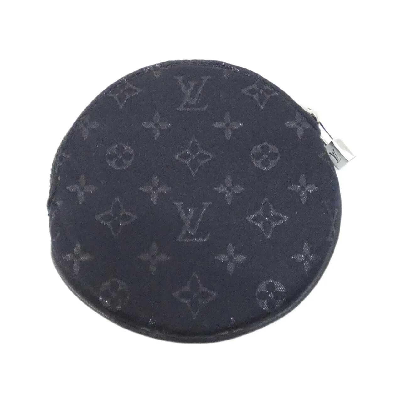 LOUIS VUITTON M92272 Coin Case Canvas Black Canvas Rank A - Thumbnail 2