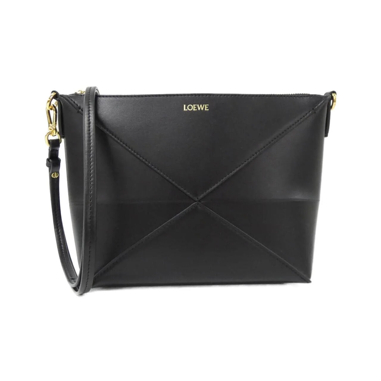 LOEWE Puzzle C510PT1X01 肩背包 Black