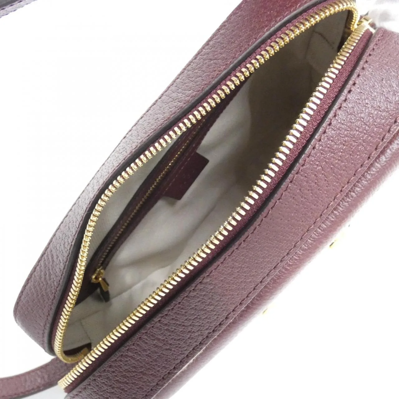 GUCCI Horsebit 1955 645454 9Y9NG Shoulder Canvas Black Canvas Rank A - Thumbnail 6