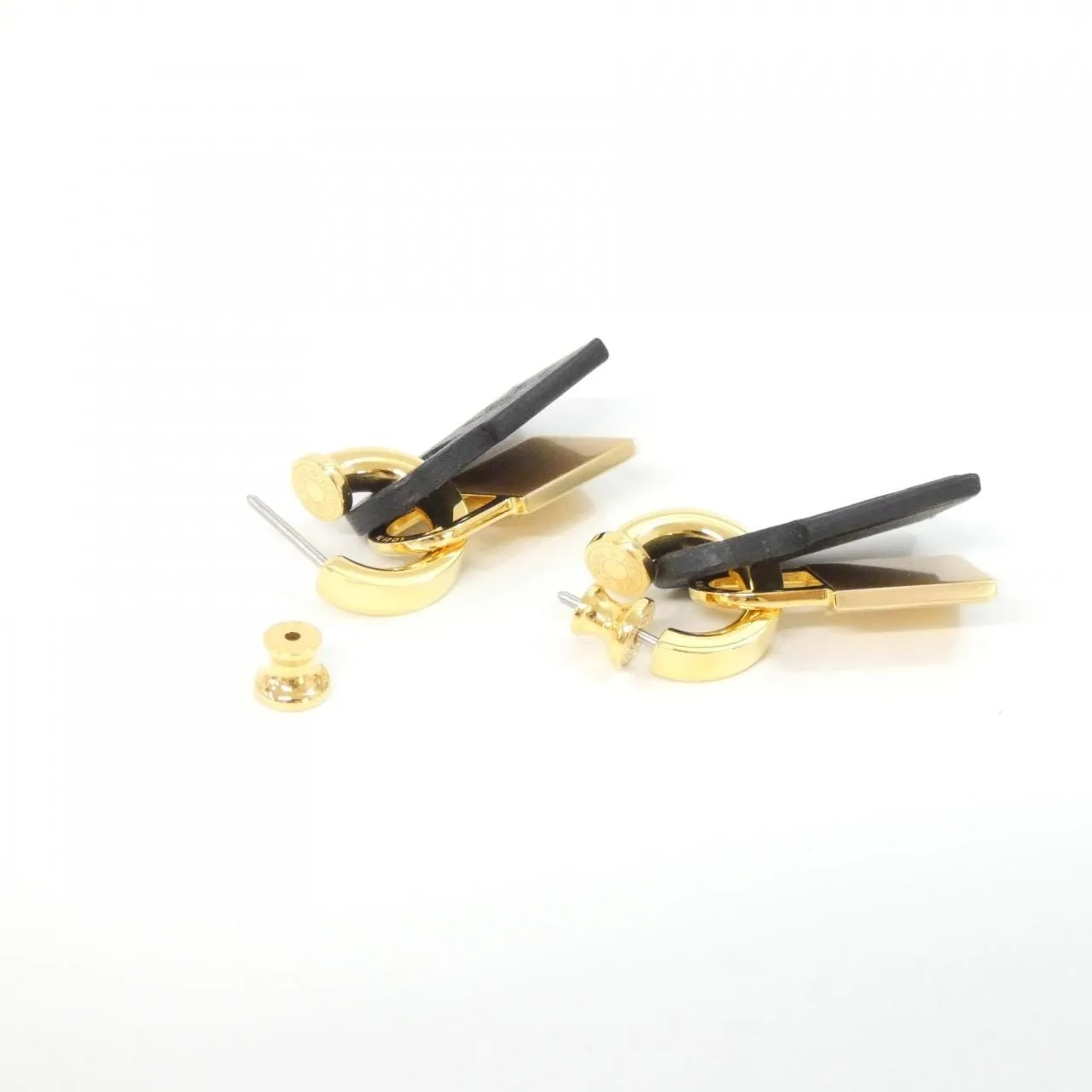 HERMES Kelly 078851CC Accessories Swift Black Swift Leather Rank A - Thumbnail 3