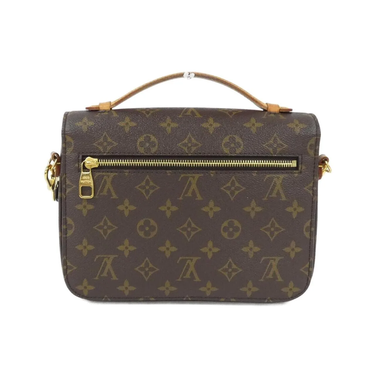LOUIS VUITTON Pochette M44875 Handbag Monogram Black Monogram Rank B - Thumbnail 2