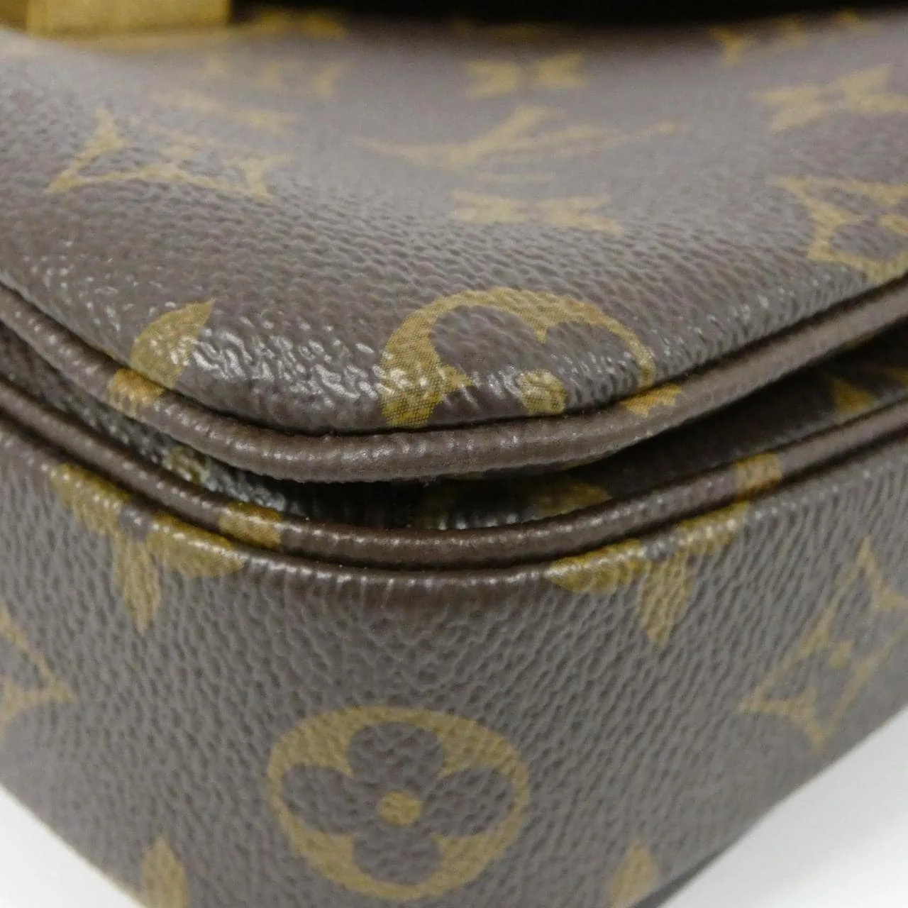 LOUIS VUITTON Pochette M44875 Handbag Monogram Black Monogram Rank B - Thumbnail 3