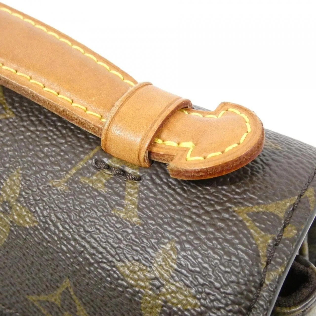 LOUIS VUITTON Pochette M44875 Handbag Monogram Black Monogram Rank B - Thumbnail 8