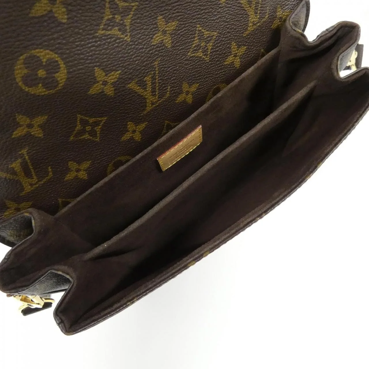 LOUIS VUITTON Pochette M44875 Handbag Monogram Black Monogram Rank B - Thumbnail 9