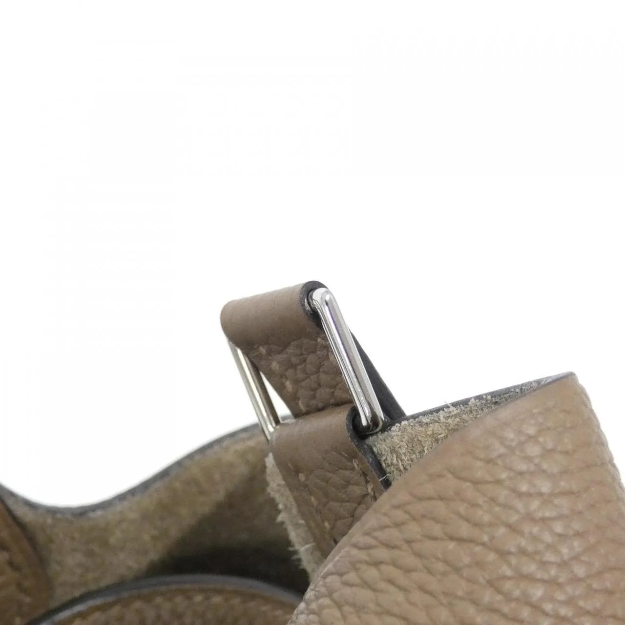 HERMES Picotin 073598CK Handbag Beige Rank A - Thumbnail 3