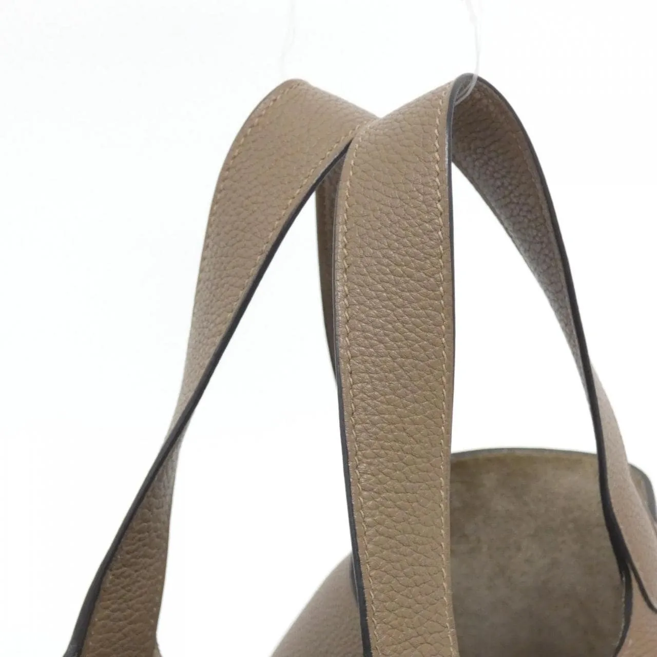 HERMES Picotin 073598CK Handbag Beige Rank A - Thumbnail 5