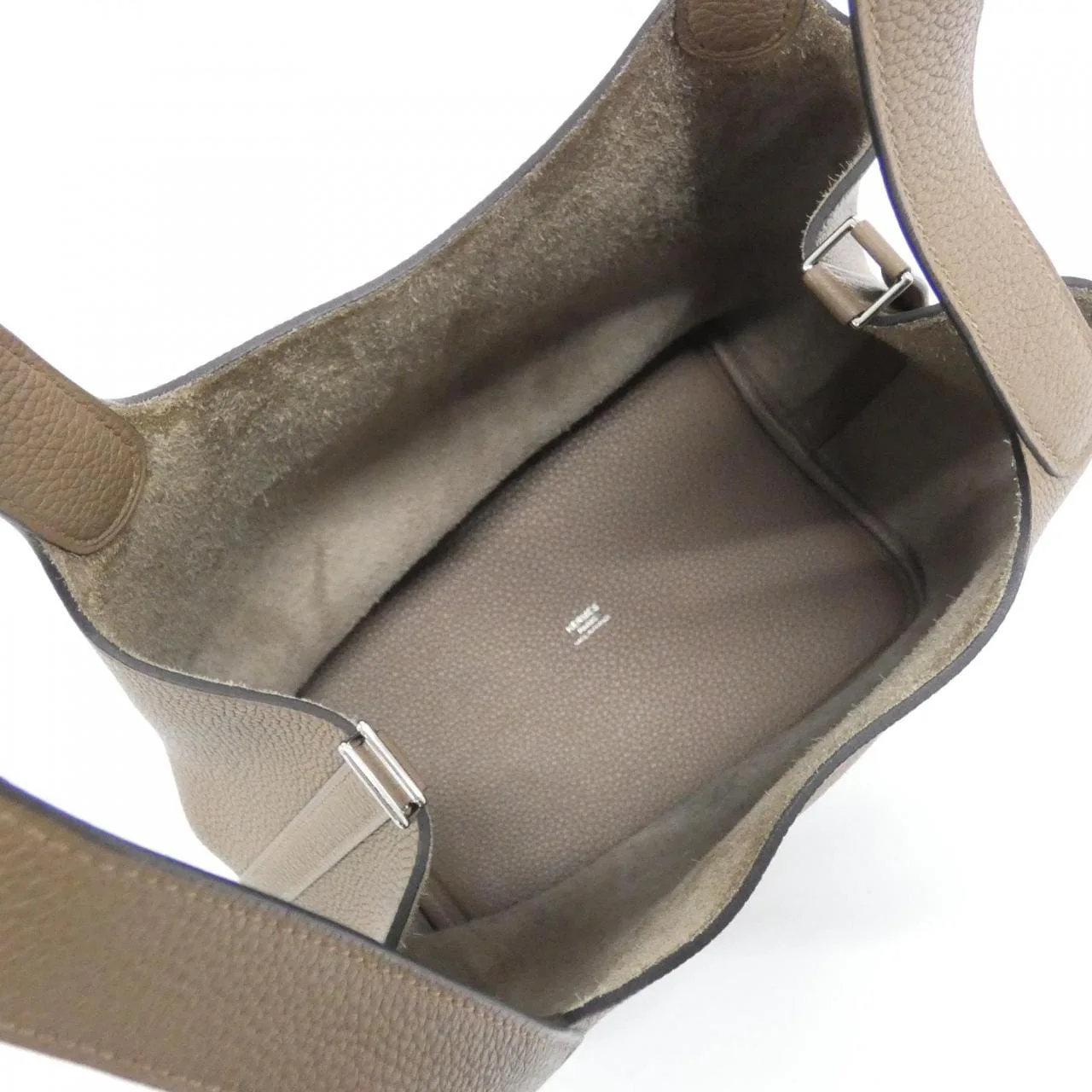 HERMES Picotin 073598CK Handbag Beige Rank A - Thumbnail 6