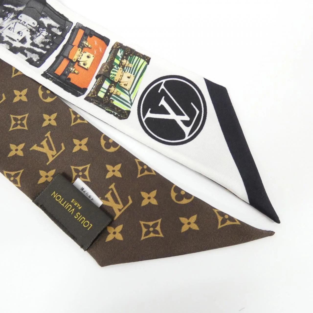 LOUIS VUITTON M78724 Scarf Black Rank A - Thumbnail 2