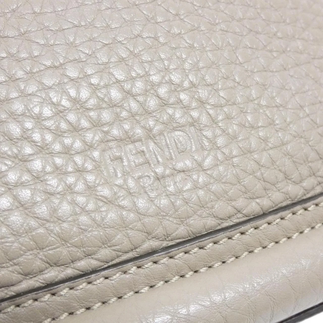 FENDI 8BT301 NDU 肩背包 黑色 中古品A - 縮圖 4