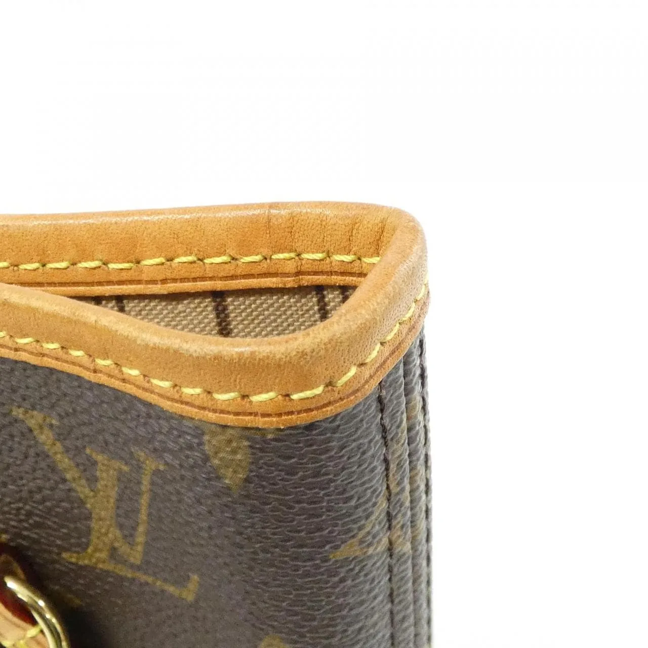 LOUIS VUITTON Neverfull M40156 Tote Monogram 黑色 Monogram 中古品A - 縮圖 5