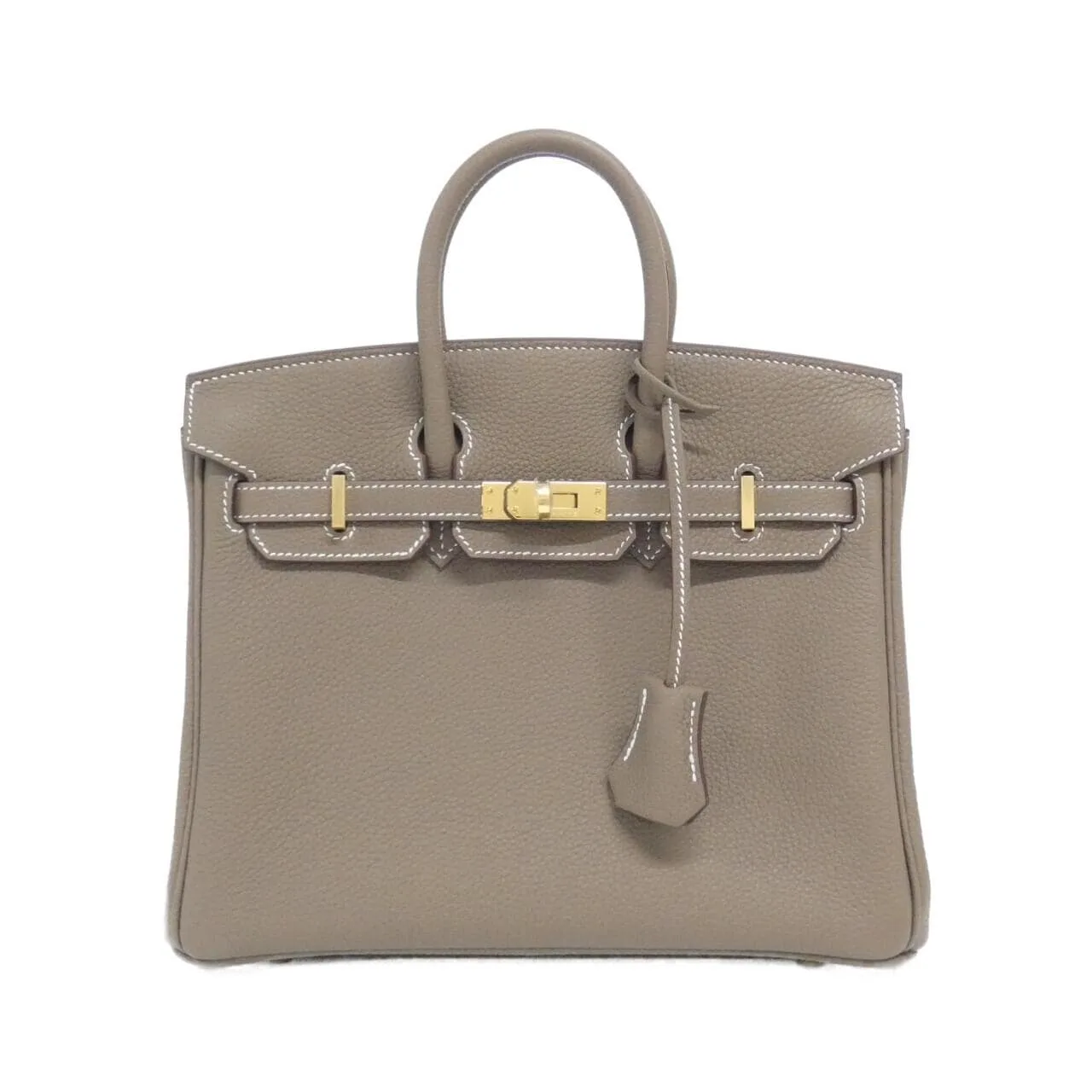 HERMES Birkin 041344CC Handbag Togo Etoupe