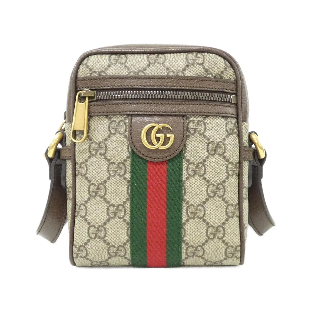 GUCCI 598127 96IWT Shoulder Canvas Black