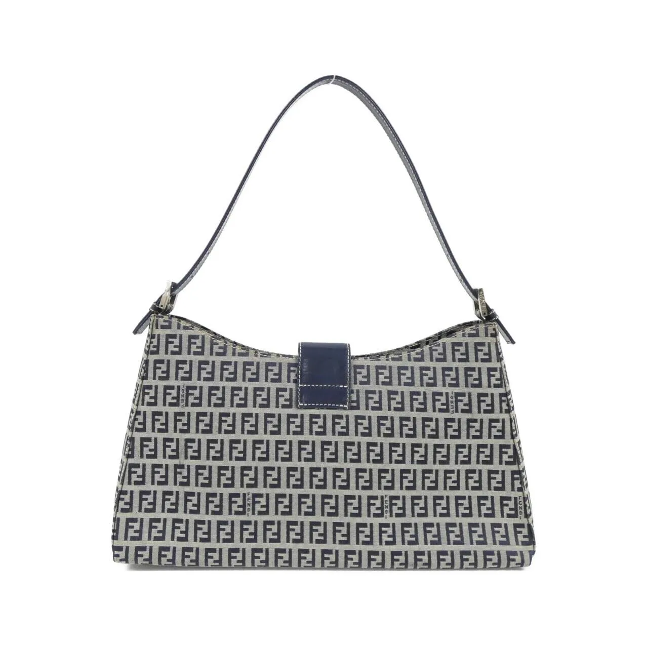 FENDI 16115 Shoulder Canvas Navy Canvas Rank A - Thumbnail 2