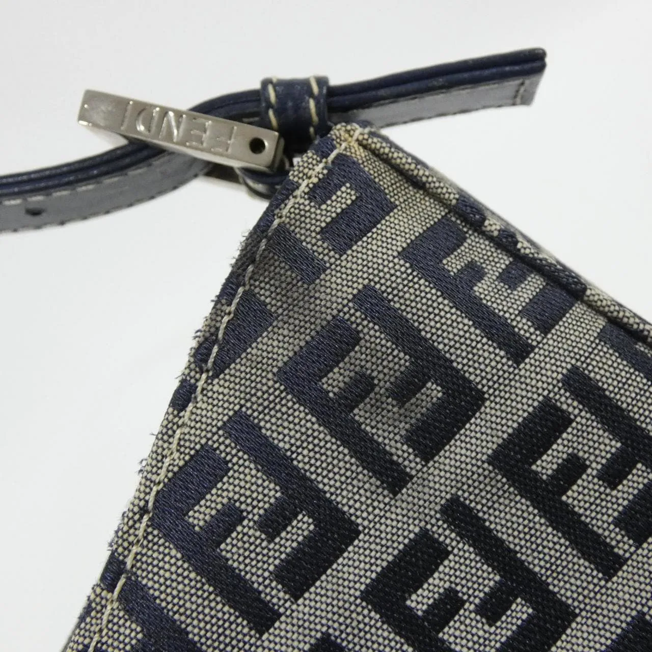 FENDI 16115 Shoulder Canvas Navy Canvas Rank A - Thumbnail 6