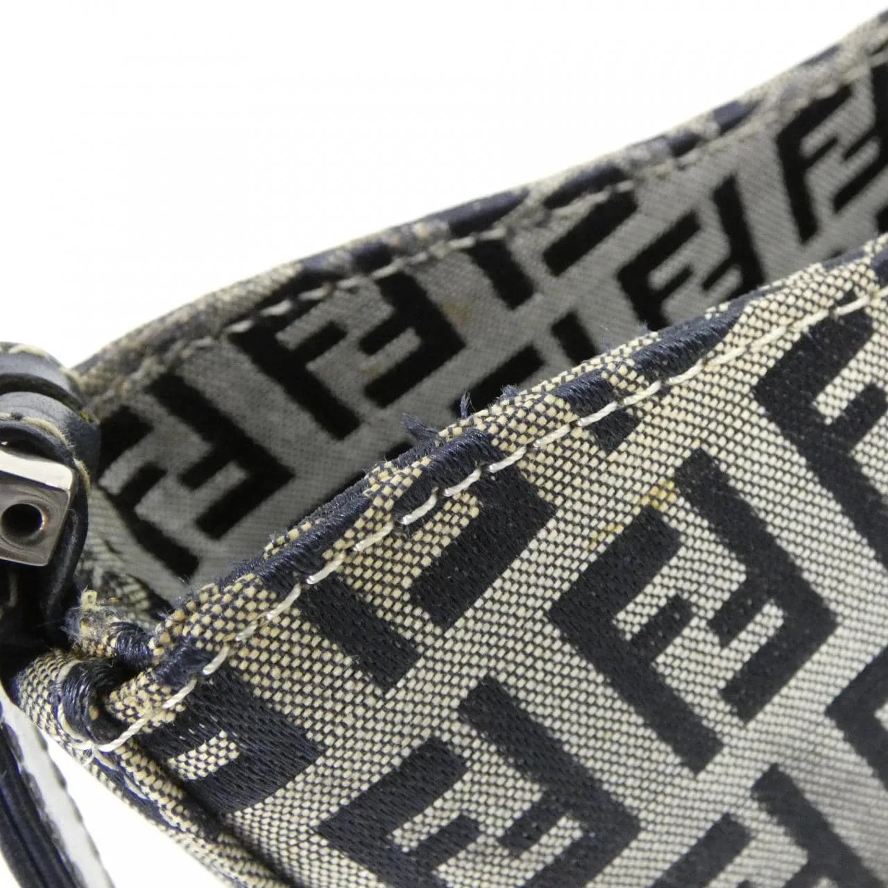 FENDI 16115 Shoulder Canvas Navy Canvas Rank A - Thumbnail 7
