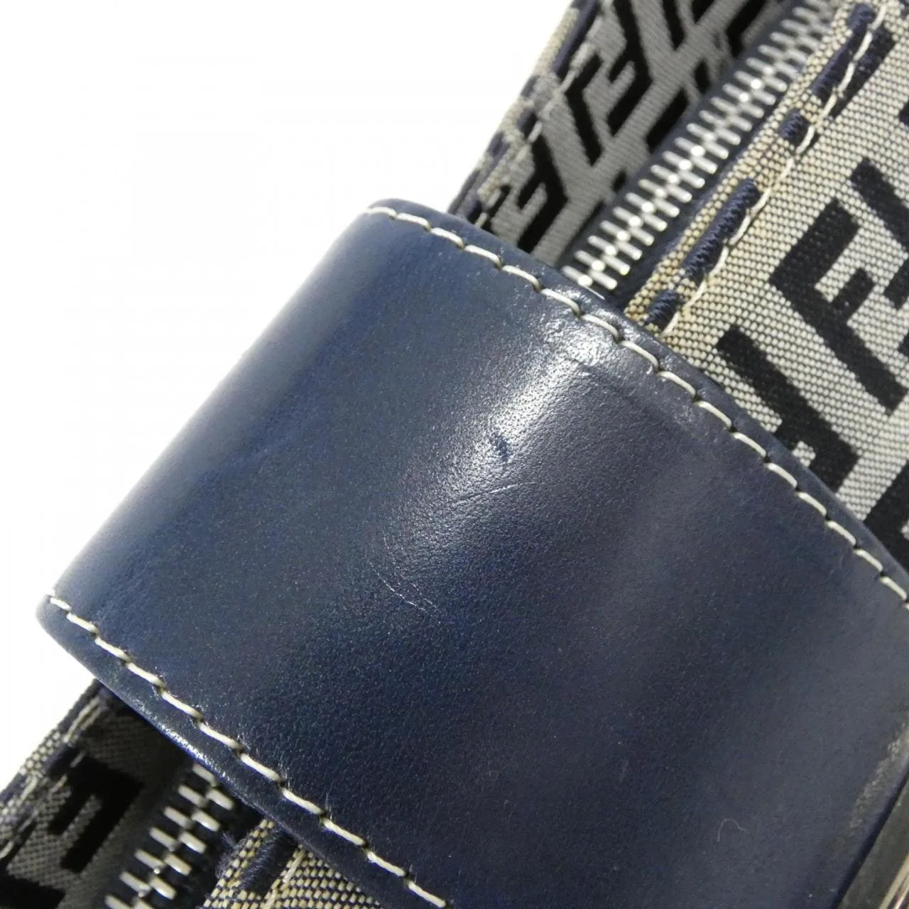 FENDI 16115 Shoulder Canvas Navy Canvas Rank A - Thumbnail 8